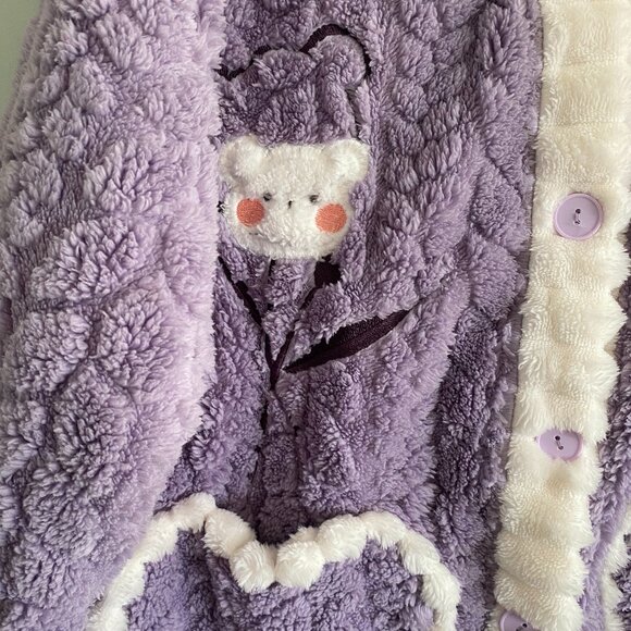 Fleece Fuzzy PJs - Picture 5 of 7